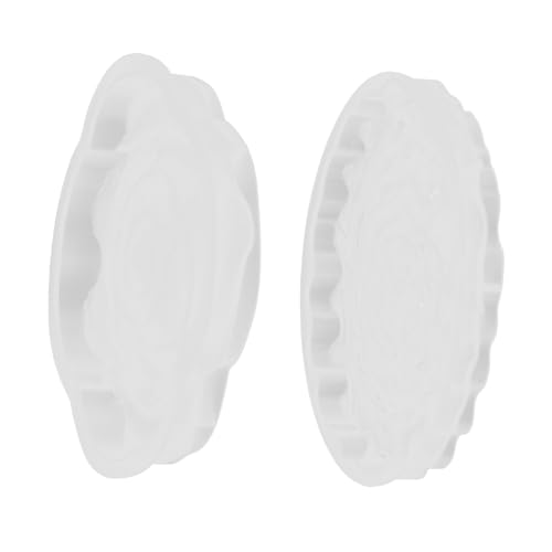 Veemoon 2 Stück Silikonuntersetzer Formen Teilig Rosenform DIY Resin Gießform für Stilvolle Wasserfeste Tischunterlagen Leicht zu Reinigen für Kreative Epoxidharz Projekte Veemoon 2 Stück Silikonuntersetzer Formen Teilig Rosenform DIY Resin Gießform für Stilvolle Wasserfeste Tischunterlagen Leicht zu Reinigen für Kreative Epoxidharz Projekte von Veemoon