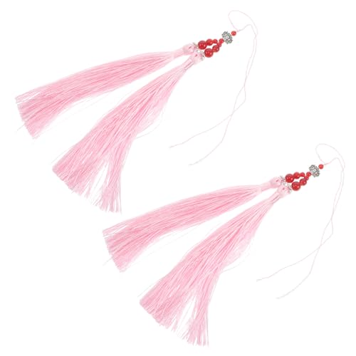 Veemoon 2 Stück Tai-Chi-Schwertspitze schlüsselanhänger Weihnachtsbaum Quaste DIY Girlandenquaste Kampfkunst-Bastelquaste Tai-Chi- -Zubehör Quaste für Girlandenprojekt Polyester Rosa Veemoon 2 Stück Tai-Chi-Schwertspitze schlüsselanhänger Weihnachtsbaum Quaste DIY Girlandenquaste Kampfkunst-Bastelquaste Tai-Chi- -Zubehör Quaste für Girlandenprojekt Polyester Rosa von Veemoon
