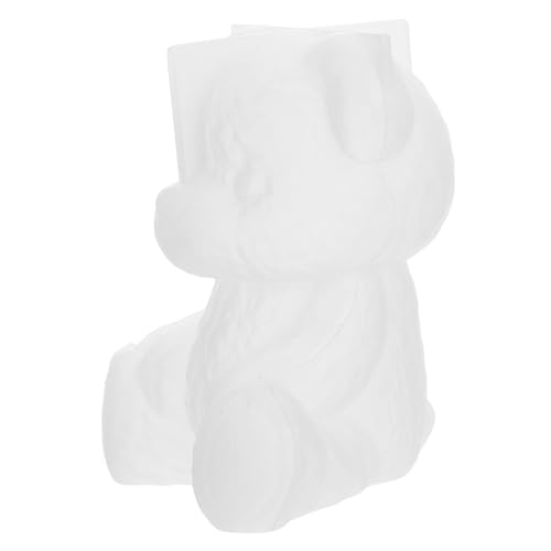 Veemoon 2 Stück Teiliges Bär Silikonform Vielseitige Tierharzformen für DIY Kerzen Seifen Schokolade Fondant und Epoxidharz Bastelprojekte Niedliche Bärengestaltung für Kuchen von Veemoon