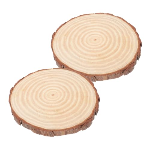 Veemoon 2 Stück Teiliges Großes Rundes Holzscheiben Unbehandelte Holzscheiben Ø Vielseitig für DIY Bastelarbeiten Handbemalte Tischdekoration Holz Centerpiece für Kreative Projekte Veemoon 2 Stück Teiliges Großes Rundes Holzscheiben Unbehandelte Holzscheiben Ø Vielseitig für DIY Bastelarbeiten Handbemalte Tischdekoration Holz Centerpiece für Kreative Projekte von Veemoon