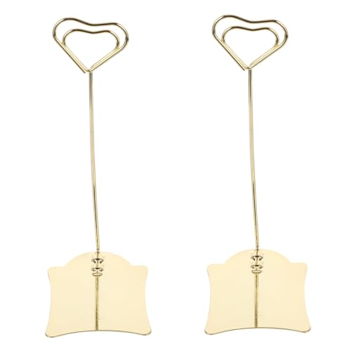 Veemoon 2 Stück Teiliges Herzförmiges Edelstahl Menühalter Stabiler Tischkartenhalter Wiederverwendbar Rostfrei Für Hotel Restaurant Tischnummer Halter Elegant Praktisch Veemoon 2 Stück Teiliges Herzförmiges Edelstahl Menühalter Stabiler Tischkartenhalter Wiederverwendbar Rostfrei Für Hotel Restaurant Tischnummer Halter Elegant Praktisch von Veemoon