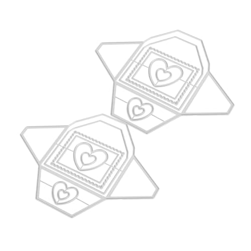 Veemoon 2 Stück Teiliges Metall Stanzformen für Scrapbooking Hintergrundrahmen Präzise Stanzschablonen für DIY Karten Alben Umschläge Vielseitig Einsetzbar Benutzerfreundlich für Veemoon 2 Stück Teiliges Metall Stanzformen für Scrapbooking Hintergrundrahmen Präzise Stanzschablonen für DIY Karten Alben Umschläge Vielseitig Einsetzbar Benutzerfreundlich für von Veemoon