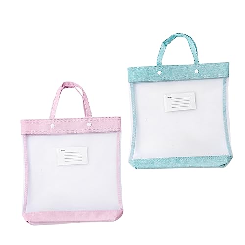 Veemoon 2 Stück Teiliges Nylon Dokumententaschen mit Druckknopf Handliche Transparente Leichte Schreibmappe für Studenten Vielseitige Aufbewahrung Kleiner Papiere und Unterlagen Veemoon 2 Stück Teiliges Nylon Dokumententaschen mit Druckknopf Handliche Transparente Leichte Schreibmappe für Studenten Vielseitige Aufbewahrung Kleiner Papiere und Unterlagen von Veemoon