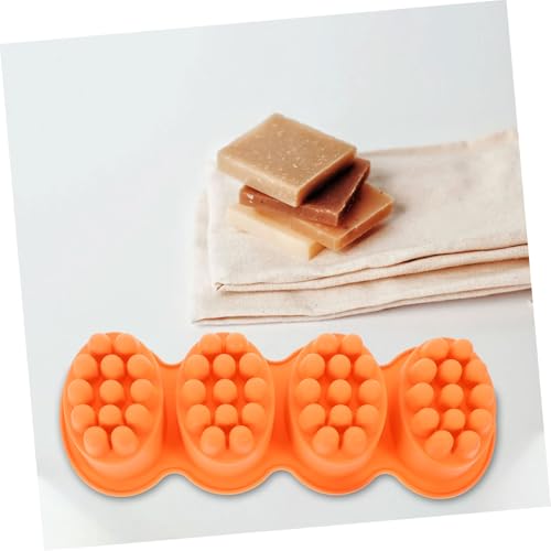 Veemoon 2 Stück Teiliges Ovales Massage Seifenform aus Flexiblem Silikon Fach Gießform für Handgemachte Seifen DIY Seifenherstellung Leicht zu Entformen Vielseitig für Seifen Kerzen Lotion Veemoon 2 Stück Teiliges Ovales Massage Seifenform aus Flexiblem Silikon Fach Gießform für Handgemachte Seifen DIY Seifenherstellung Leicht zu Entformen Vielseitig für Seifen Kerzen Lotion von Veemoon