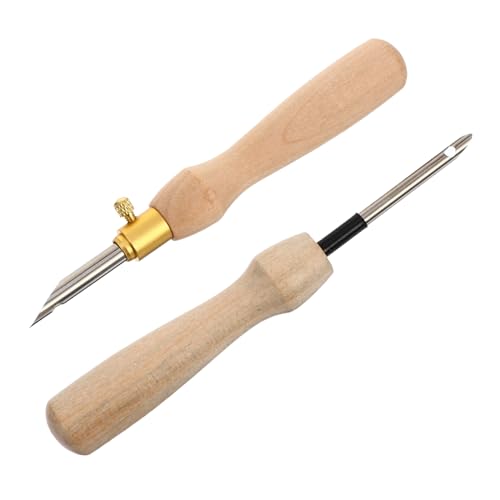 Veemoon 2 Stück Teiliges Punch Needle mit Ergonomischem Holzgriff Langlebige Sticknadeln für Punch und Crewel Stickerei Glatte Stanznadeln für DIY Textilien Geeignet für Anfänger und Veemoon 2 Stück Teiliges Punch Needle mit Ergonomischem Holzgriff Langlebige Sticknadeln für Punch und Crewel Stickerei Glatte Stanznadeln für DIY Textilien Geeignet für Anfänger und von Veemoon