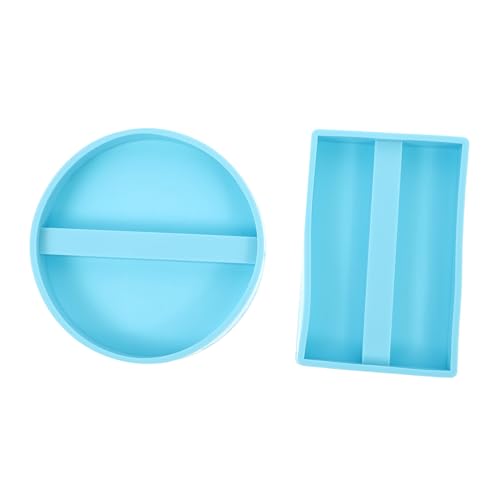 Veemoon 2 Stück Teiliges Silikon Casting Mold für DIY Kristalltropfen und Kartenhalter Handliche Gießform für Epoxidharz Einfach zu Verwenden Wiederverwendbar für Bastelprojekte und von Veemoon