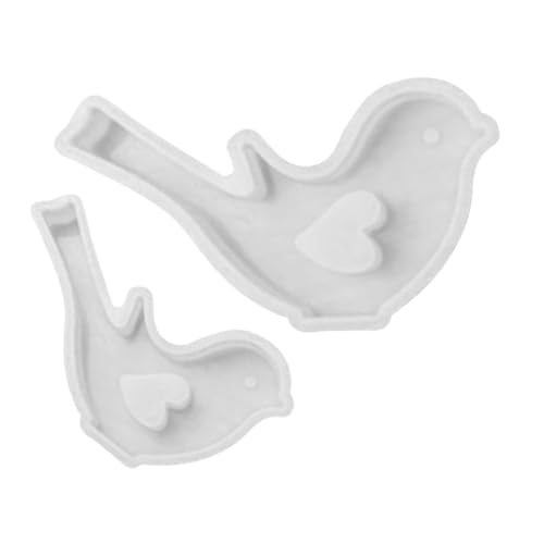 Veemoon 2 Stück Teiliges Silikonform Vogel Gießform Flexibel Langlebig für DIY Basteln und Backen mit Realistischen Details für Harz und Kuchendekor Veemoon 2 Stück Teiliges Silikonform Vogel Gießform Flexibel Langlebig für DIY Basteln und Backen mit Realistischen Details für Harz und Kuchendekor von Veemoon