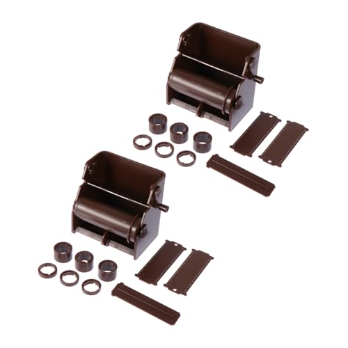 Veemoon 2 Stück Washi Tape Spender Hochwertige Klebeband Cutter für Zuhause Büro und Schule Braun Leichtes Design für Einfache Handhabung und Langfristige Nutzung Veemoon 2 Stück Washi Tape Spender Hochwertige Klebeband Cutter für Zuhause Büro und Schule Braun Leichtes Design für Einfache Handhabung und Langfristige Nutzung von Veemoon