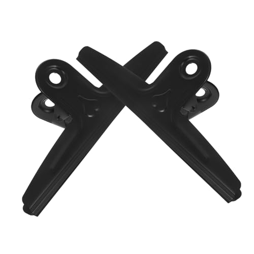 Veemoon 2 Stück Zeichenbrett-clip Jumbo-ordner-clips Papierklammern Groß Klemmbrett-hardware Ordnerklammern Extra Groß Clips Clips Lebensmittelclip Plattenclips Rostfreier Stahl Schwarz von Veemoon