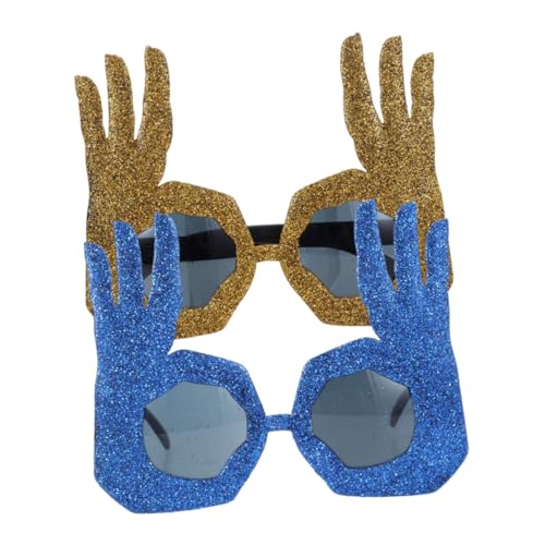 Veemoon 2 Stück lustige Brille Halloween-Party-Brille Urlaubsvorräte Party-Foto-Requisite dekorative Requisiten für Partys Brille Halloween Halloween-Brillen Clown-Brille Geste Brille PVC Veemoon 2 Stück lustige Brille Halloween-Party-Brille Urlaubsvorräte Party-Foto-Requisite dekorative Requisiten für Partys Brille Halloween Halloween-Brillen Clown-Brille Geste Brille PVC von Veemoon