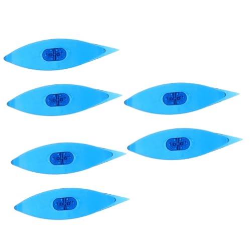 Veemoon 2 Stücke Kunststoff Tatting Schiffchen Für Occhi-Spitze - Ideales DIY Handarbeitszubehör Zum Stricken Und Häkelarbeiten Perfekt Für Kreative Spitzenherstellung Blau von Veemoon