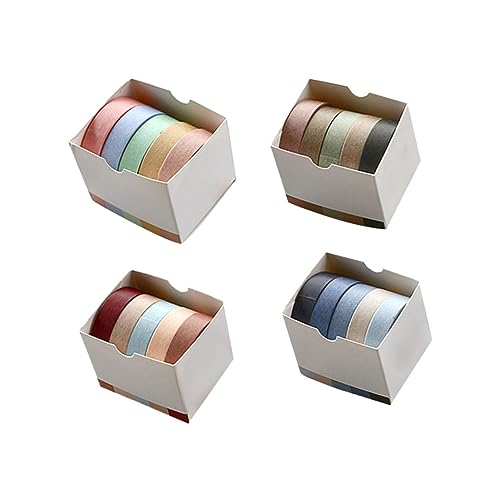 Veemoon 20 Rollen Washi Tape Buntes Dekoratives Papierklebeband für DIY Geschenkverpackung Fotoalbum Scrapbooking Basteln mit Wald und Wintermotiven von Veemoon