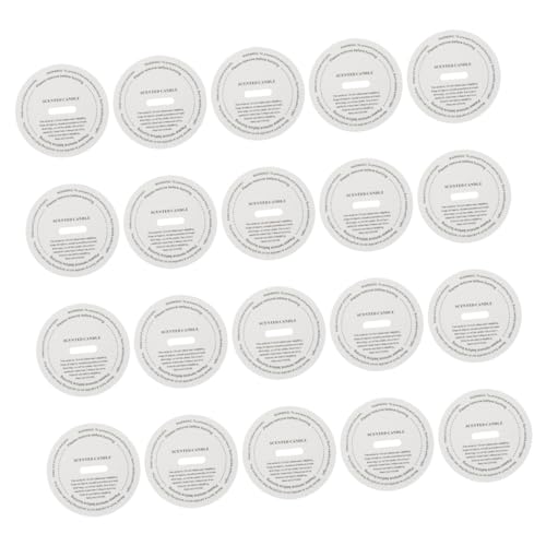 Veemoon 20 Stück Aromatherapy Candle Label dekorative Etiketten Aufkleber für Glasetiketten hausgemachte Aufkleber Wachsaufkleber Duftbecher-Etikett Lackmuspapier Veemoon 20 Stück Aromatherapy Candle Label dekorative Etiketten Aufkleber für Glasetiketten hausgemachte Aufkleber Wachsaufkleber Duftbecher-Etikett Lackmuspapier von Veemoon