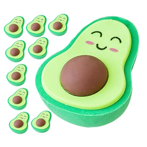 Veemoon 20 Stück Avocado Form Radiergummis Lustige Cartoon Radierer für Schule und Büro Schreibzubehör für und Partys Gemischte Designs Veemoon 20 Stück Avocado Form Radiergummis Lustige Cartoon Radierer für Schule und Büro Schreibzubehör für und Partys Gemischte Designs von Veemoon