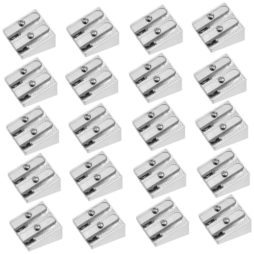 Veemoon 20 Stück Bleistiftspitzer Aus Aluminiumlegierung Manueller Bleistiftspitzer Anspitzer Bleistiftspitzer Für Das Klassenzimmer Bleistiftspitzer Masse Buntstiftspitzer Bürobedarf Veemoon 20 Stück Bleistiftspitzer Aus Aluminiumlegierung Manueller Bleistiftspitzer Anspitzer Bleistiftspitzer Für Das Klassenzimmer Bleistiftspitzer Masse Buntstiftspitzer Bürobedarf von Veemoon