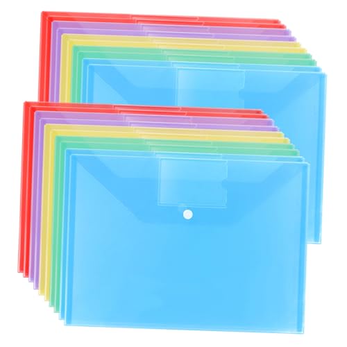 Veemoon 20 Stück Dokumententaschen Verschiedenen Robuste und Wasserdichte Aktenordner für Büro Schule und Zuhause mit Druckknopfverschluss und Etikettentaschen Veemoon 20 Stück Dokumententaschen Verschiedenen Robuste und Wasserdichte Aktenordner für Büro Schule und Zuhause mit Druckknopfverschluss und Etikettentaschen von Veemoon