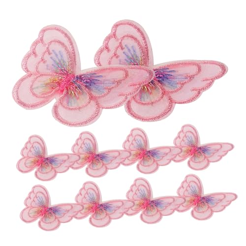 Veemoon 20 Stück Double-layer-schmetterlingsstoff-patch Nähen Schmetterling Geburtstag Dekorationen Karikatur Dekorativ Kleidung Flügel Schmetterlinge Aus Stoff Party Tuch Rosa Polyester Veemoon 20 Stück Double-layer-schmetterlingsstoff-patch Nähen Schmetterling Geburtstag Dekorationen Karikatur Dekorativ Kleidung Flügel Schmetterlinge Aus Stoff Party Tuch Rosa Polyester von Veemoon