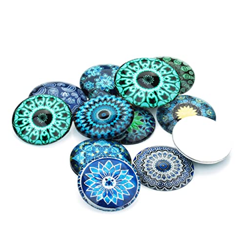 Veemoon 20 Stück Glas Patch Runde Perlen Schmuck Für Frauen Armband Perlen Charms DIY Herstellung Von Damen Gemischten Mädchen Kleinen Perlen Edelstein Swift Nagelaufkleber Veemoon 20 Stück Glas Patch Runde Perlen Schmuck Für Frauen Armband Perlen Charms DIY Herstellung Von Damen Gemischten Mädchen Kleinen Perlen Edelstein Swift Nagelaufkleber von Veemoon