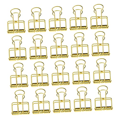 Veemoon 20 Stück Goldene Schwalbenschwanzklemme Büroklammern Größe Papier Farbig Clip Schreibtisch Jumbo Tragbare Heftklammern Gold-bürobedarf Klemmen Für Büro Rostfreier Stahl Veemoon 20 Stück Goldene Schwalbenschwanzklemme Büroklammern Größe Papier Farbig Clip Schreibtisch Jumbo Tragbare Heftklammern Gold-bürobedarf Klemmen Für Büro Rostfreier Stahl von Veemoon