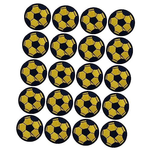 Veemoon 20 Stück Kreative Fußball und Basketball Stickerei Applikationen Patches für Kleidung Reparatur Selbstklebend Modisch Leicht Langlebig Geeignet für Taschen Hüte Schuhe und Veemoon 20 Stück Kreative Fußball und Basketball Stickerei Applikationen Patches für Kleidung Reparatur Selbstklebend Modisch Leicht Langlebig Geeignet für Taschen Hüte Schuhe und von Veemoon
