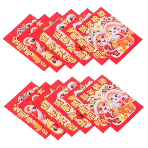 Veemoon 20 Stück Lunar Jahr Rote Umschläge Pferde Hongbao Geldtaschen für Frühlingsfest Hochzeit Geburtstag Traditionelle Chinesische Neujahrsumschläge von Veemoon