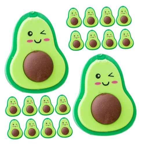 Veemoon 20 Stück Niedliche Avocado Radierer Praktische und Dekorative Radiergummis für Schule und Büro Vielseitige Schreibwaren Zubehör im Cartoon Stil Gemischte Designs Veemoon 20 Stück Niedliche Avocado Radierer Praktische und Dekorative Radiergummis für Schule und Büro Vielseitige Schreibwaren Zubehör im Cartoon Stil Gemischte Designs von Veemoon