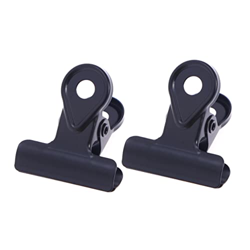 Veemoon 20 Stück Scharnierclips Mini-Büroklammern Mini-Bindeklammern schwarze Ordner schnellhefter bunt Kupferklammer Papierklammer Black Veemoon 20 Stück Scharnierclips Mini-Büroklammern Mini-Bindeklammern schwarze Ordner schnellhefter bunt Kupferklammer Papierklammer Black von Veemoon