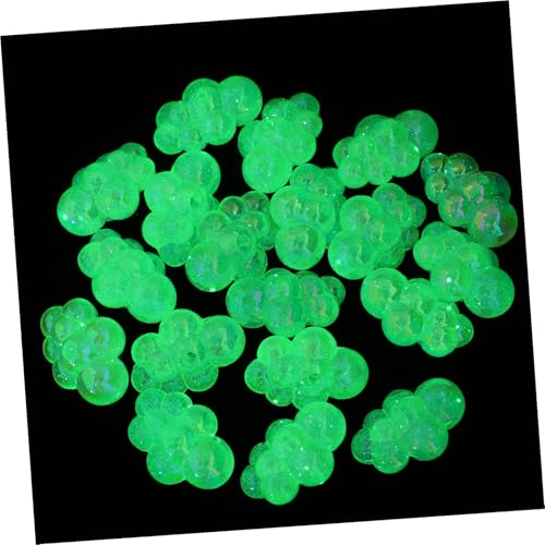 Veemoon 20 Stück Teiliges Acryl Wolkenperlen Leichte Langlebige Präzise Perforierte DIY Schmuckperlen für Armbänder Halsketten Ohrringe und Schlüsselanhänger im Himmlischen Wolken-design von Veemoon