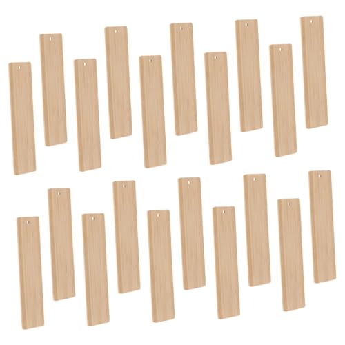 Veemoon 20 Stück Teiliges Bamboo Lesezeichen Blanko Holz DIY Lesezeichen mit Glatten Kanten und Mittigem Sichere Runde Ecken zum Bemalen und Basteln für Schüler Leser Schriftsteller und Veemoon 20 Stück Teiliges Bamboo Lesezeichen Blanko Holz DIY Lesezeichen mit Glatten Kanten und Mittigem Sichere Runde Ecken zum Bemalen und Basteln für Schüler Leser Schriftsteller und von Veemoon