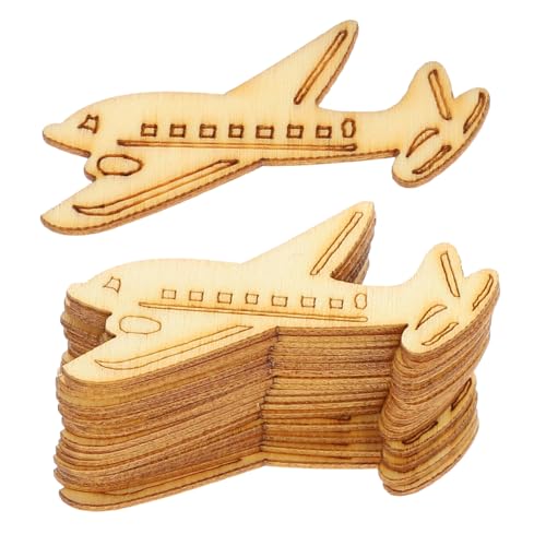 Veemoon 20 Stück Teiliges DIY Holz Chip Set für Bemalbares Holzflugzeug Modell Glatte Oberfläche Leichtes Langlebiges Holzdekor für Bastelprojekte und Wanddekoration Veemoon 20 Stück Teiliges DIY Holz Chip Set für Bemalbares Holzflugzeug Modell Glatte Oberfläche Leichtes Langlebiges Holzdekor für Bastelprojekte und Wanddekoration von Veemoon