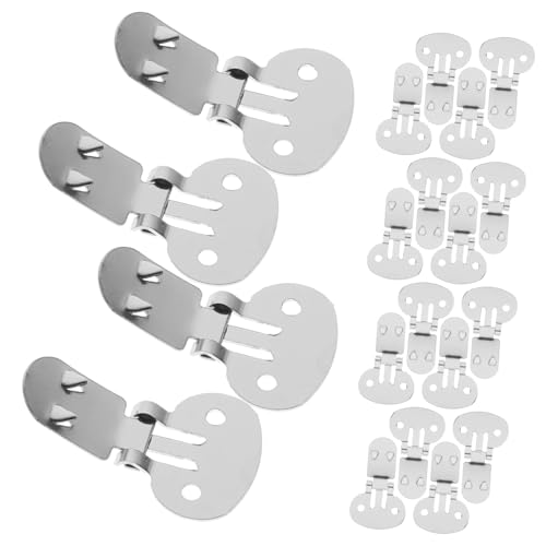 Veemoon 20 Stück Teiliges Edelstahl Flache Schuhclips Groß Stabile Metallklemmen zum Dekorieren von Schuhen und Sneakern DIY Bastelzubehör für Individuelle Schuhakzente Einfach Anzubringen Veemoon 20 Stück Teiliges Edelstahl Flache Schuhclips Groß Stabile Metallklemmen zum Dekorieren von Schuhen und Sneakern DIY Bastelzubehör für Individuelle Schuhakzente Einfach Anzubringen von Veemoon