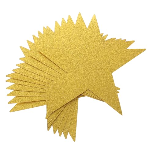 Veemoon 20 Stück Teiliges Goldene Papier Stern ausschnitte Dekorative Wanddeko für Kindergarten Classroom Blackboards und Bastelprojekte Sicher Langlebig Vielseitig Einsetzbar Veemoon 20 Stück Teiliges Goldene Papier Stern ausschnitte Dekorative Wanddeko für Kindergarten Classroom Blackboards und Bastelprojekte Sicher Langlebig Vielseitig Einsetzbar von Veemoon