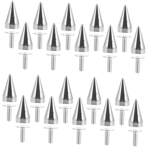 Veemoon 20 Stück Teiliges Metall Nieten Schraubnieten Punk Spikes für DIY Leder Kleidung Handwerk Einfache Montage Langlebig Geeignet für Jacken Hüte Taschen Verzierungen Veemoon 20 Stück Teiliges Metall Nieten Schraubnieten Punk Spikes für DIY Leder Kleidung Handwerk Einfache Montage Langlebig Geeignet für Jacken Hüte Taschen Verzierungen von Veemoon