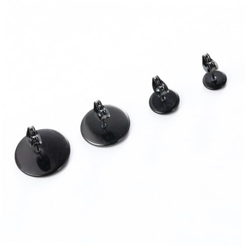 Veemoon 20 Stück Teiliges Ohrstecker basis Schwarzem Edelstahl Runde DIY Schmuckherstellung Zubehör mit Ohrstoppern Langlebig und Sicher für Frauen und Mädchen zum Ohrringe Selber Machen Veemoon 20 Stück Teiliges Ohrstecker basis Schwarzem Edelstahl Runde DIY Schmuckherstellung Zubehör mit Ohrstoppern Langlebig und Sicher für Frauen und Mädchen zum Ohrringe Selber Machen von Veemoon