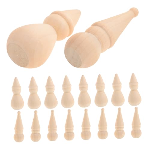 Veemoon 20 Stück Teiliges Unbemalter Holz Schneemann Steckpuppen Robuste DIY Holzfiguren für Bemalen Kreative Weihnachtsdekoration Vielseitig für Kunstprojekte und Familienaktivitäten Veemoon 20 Stück Teiliges Unbemalter Holz Schneemann Steckpuppen Robuste DIY Holzfiguren für Bemalen Kreative Weihnachtsdekoration Vielseitig für Kunstprojekte und Familienaktivitäten von Veemoon