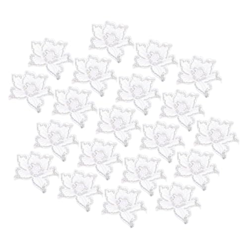 Veemoon 20 Stück Teiliges Weiße Bestickte Applikationen zum Aufbügeln und Aufnähen Kreative Blumen Patches für Kleidung DIY Dekorative Flicken für Jacken Taschen und Hüte Vielseitig und Veemoon 20 Stück Teiliges Weiße Bestickte Applikationen zum Aufbügeln und Aufnähen Kreative Blumen Patches für Kleidung DIY Dekorative Flicken für Jacken Taschen und Hüte Vielseitig und von Veemoon