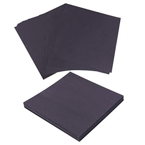 Veemoon 200 Blatt Origami Falten Farbig Diy Zubehör Diy Liefert Black Papier von Veemoon