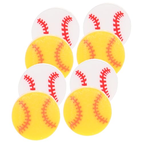 Veemoon 200 Stück Baseball-Ton bastelsets bastelklötzchen bastelartikel bastelskalpel Schmuckdekoration Perlen für Schmuckhersteller Herstellung Kugelperlen Perlenkette Polymer-Ton von Veemoon
