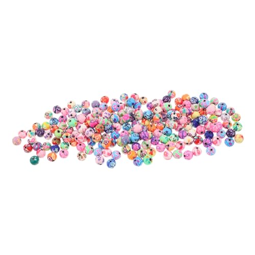 Veemoon 200 Stück Bunte Polymer Perlen Rund Blüten Spacer Perlen für Schmuckherstellung DIY Armbänder Halsketten Bastelbedarf Veemoon 200 Stück Bunte Polymer Perlen Rund Blüten Spacer Perlen für Schmuckherstellung DIY Armbänder Halsketten Bastelbedarf von Veemoon