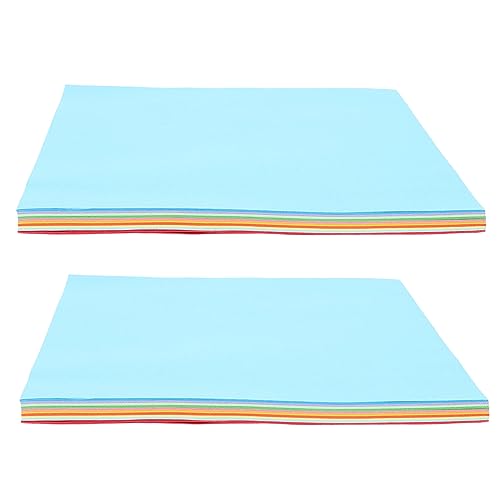 Veemoon 200 Stück Buntes Origami Papier für Farben Dickes Faltpapier für Kreative DIY Projekte und Bastelarbeiten für Eltern Junge Mädchen Aktivitäten und Kunsthandwerk von Veemoon