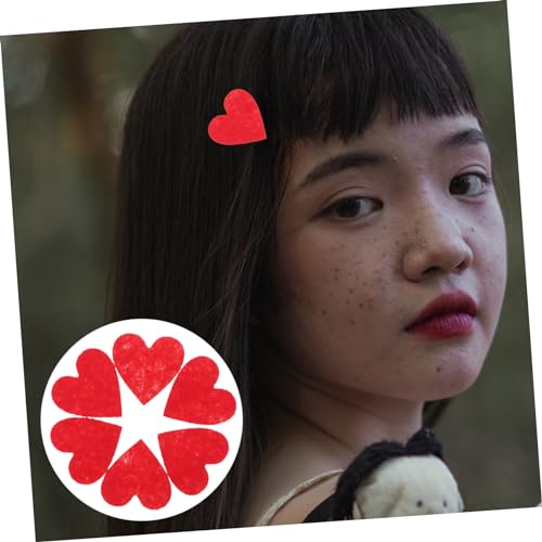 Veemoon 200 Stück Filz Herz Applikationen Rote Herz Patches für DIY Haarschmuck Basteln Haarclip Charms Aufnäher Embroidery Patches für Dekoration Veemoon 200 Stück Filz Herz Applikationen Rote Herz Patches für DIY Haarschmuck Basteln Haarclip Charms Aufnäher Embroidery Patches für Dekoration von Veemoon