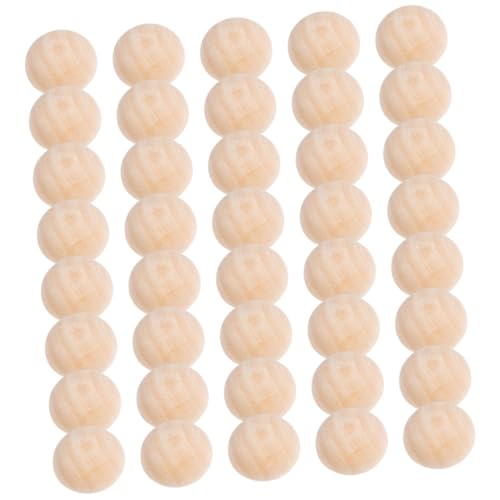 Veemoon 200 Stück Halbe Natur holzkugeln Unbemalte Holz halbkugeln für DIY Bastelprojekte Lose Holzperlen für Schmuckherstellung und Dekoration Natürliche Bastelmaterialien Veemoon 200 Stück Halbe Natur holzkugeln Unbemalte Holz halbkugeln für DIY Bastelprojekte Lose Holzperlen für Schmuckherstellung und Dekoration Natürliche Bastelmaterialien von Veemoon