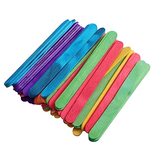 Veemoon 200 Stück Jumbo Bastelstäbe aus Holz Bunte DIY Sticks Stabile Wiederverwendbare Holzleisten für Eisformen Bastelprojekte und Sommerparty Veemoon 200 Stück Jumbo Bastelstäbe aus Holz Bunte DIY Sticks Stabile Wiederverwendbare Holzleisten für Eisformen Bastelprojekte und Sommerparty von Veemoon