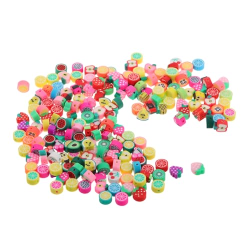 Veemoon 200 Stück Obst weiche Keramikscheiben Bastelperlen für Schmuck Zubehör zur Schmuckherstellung DIY Armbänder Perlen Fruchtscheiben bezaubern Schmuck Handwerk Perlen Polymer-Ton Veemoon 200 Stück Obst weiche Keramikscheiben Bastelperlen für Schmuck Zubehör zur Schmuckherstellung DIY Armbänder Perlen Fruchtscheiben bezaubern Schmuck Handwerk Perlen Polymer-Ton von Veemoon