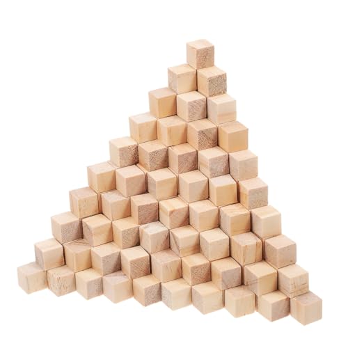Veemoon 200 Stück Quadratische Holzwürfel für Stapelbare Diy Bastelwürfel für Geometrisches Lernen und Kreative Familienaktivitäten Veemoon 200 Stück Quadratische Holzwürfel für Stapelbare Diy Bastelwürfel für Geometrisches Lernen und Kreative Familienaktivitäten von Veemoon