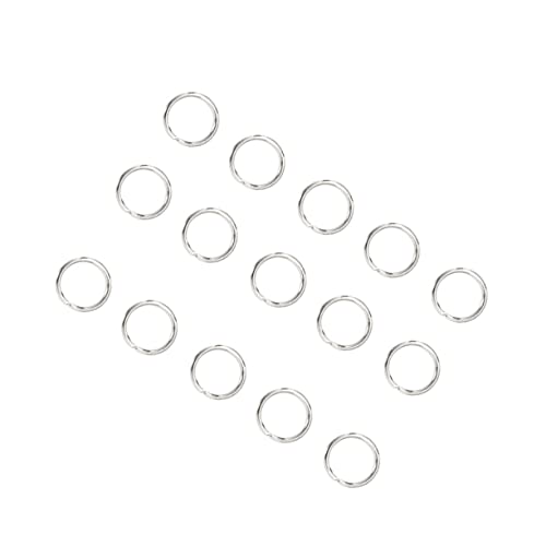 Veemoon 200 Stück Schlüsselanhänger Kreis circut zwiebelringe schlusselketten schlüsselarmband schlusselhalterung Pflicht Schmuck lose Schlüsselkettenringe Schlüsselbund geteilte Ringe von Veemoon