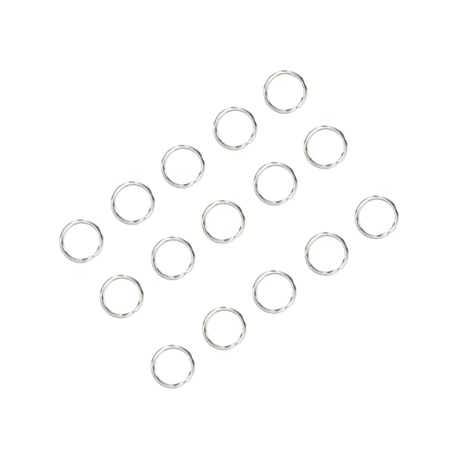 Veemoon 200 Stück Teiliges Edelstahl Schlüsselringe Offen für Schmuck DIY Zubehör Leichte Metallringe für Schlüsselanhänger Bastelprojekte und Lanyards Vielseitig Verwendbar Veemoon 200 Stück Teiliges Edelstahl Schlüsselringe Offen für Schmuck DIY Zubehör Leichte Metallringe für Schlüsselanhänger Bastelprojekte und Lanyards Vielseitig Verwendbar von Veemoon