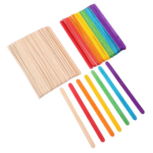 Veemoon 200Stücke Bunte Jumbo Holz Bastelstäbchen für Kreative DIY Projekte Langlebig und Bruchfest Vielseitige Farben für Kunst und Basteln Veemoon 200Stücke Bunte Jumbo Holz Bastelstäbchen für Kreative DIY Projekte Langlebig und Bruchfest Vielseitige Farben für Kunst und Basteln von Veemoon
