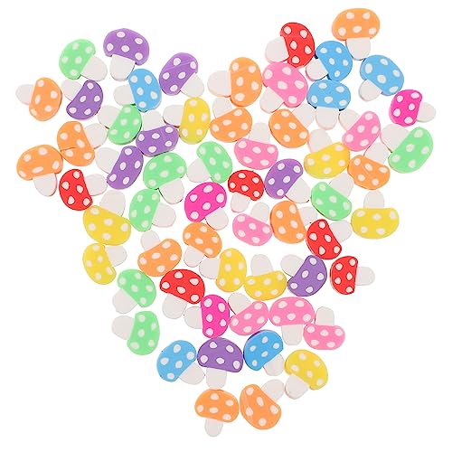 Veemoon 200Stücke Bunte Polymer Pilzperlen DIY Spacer Perlen für Schmuckherstellung Basteln Armbänder Ohrringe Perlen pro Packung Veemoon 200Stücke Bunte Polymer Pilzperlen DIY Spacer Perlen für Schmuckherstellung Basteln Armbänder Ohrringe Perlen pro Packung von Veemoon