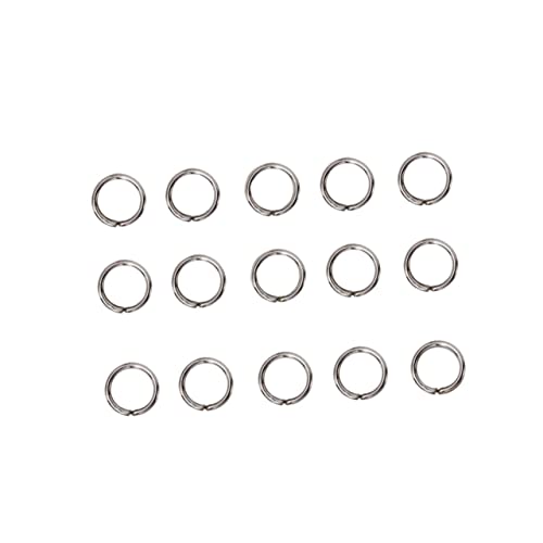 Veemoon 200Stücke Split Ringe für DIY Schmuck und Fotoalben für Schlüsselanhänger Bastelprojekte und Anwendungen von Veemoon